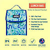 Confetti Blue Lunch Bag Image 1