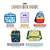Confetti Blue Lunch Bag Image 4