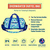 Confetti Blue Overnighter Duffel Bag Image 1