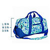 Confetti Blue Overnighter Duffel Bag Image 3