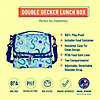 Confetti Blue Two Compartment Lunch Bag Image 2