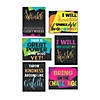 Confetti Glitter Classroom Posters - 6 Pc. Image 1