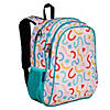 Confetti Peach 15 Inch Backpack Image 1