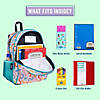 Confetti Peach 15 Inch Backpack Image 3