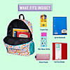Confetti Peach 16 Inch Backpack Image 2