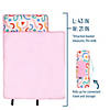 Confetti Peach Microfiber Toddler Nap Mat Image 3