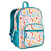 Confetti Peach Recycled Eco Backpack Image 1
