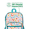 Confetti Peach Recycled Eco Backpack Image 2