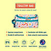 Confetti Peach Toiletry Bag Image 1