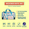 Confetti Peach Weekender Duffel Bag Image 2
