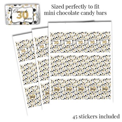 Confetti Polka Dot 30th Sticker Bundle 429pc. by AmandaCreation Image 3