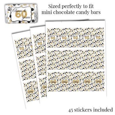 Confetti Polka Dot 60th Sticker Bundle 429pc. by AmandaCreation Image 2