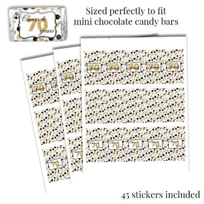 Confetti Polka Dot 70th Sticker Bundle 429pc. by AmandaCreation Image 2