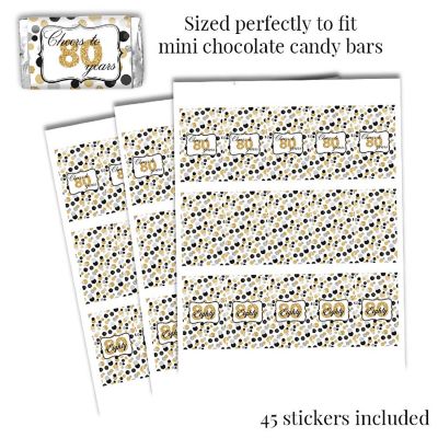 Confetti Polka Dot 80th Sticker Bundle 429pc. by AmandaCreation Image 3