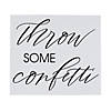 Confetti Toss Sign Image 1