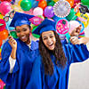 Congrats Graduation Rainbow Balloon Arch Decorating Kit - 164 Pc. Image 1