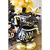 Congrats to You Grad Black & Gold 51" Stacked Mylar Balloon Image 1