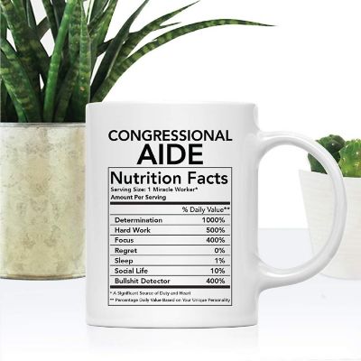 Congressional Aide Facts Coffee Mug Image 1