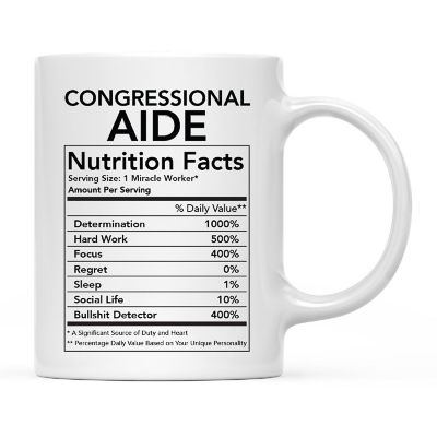 Congressional Aide Facts Coffee Mug Image 2