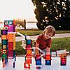 Connetix Rainbow Ball Run Pack &amp;#8211; 92&amp;#8209;Piece Magnetic Motion Building Set Image 1