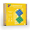 Connetix Rainbow Blue &amp; Green Base Plate Pack &amp;#8211; 2&amp;#8209;Piece Magnetic Building Foundation Set Image 1