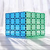 Connetix Rainbow Blue &amp; Green Base Plate Pack &amp;#8211; 2&amp;#8209;Piece Magnetic Building Foundation Set Image 3