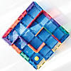 Connetix Rainbow Blue &amp; Green Base Plate Pack &amp;#8211; 2&amp;#8209;Piece Magnetic Building Foundation Set Image 4