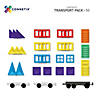 Connetix Rainbow Transport Pack &amp;#8211; 50&amp;#8209;Piece Magnetic Building Set Image 2