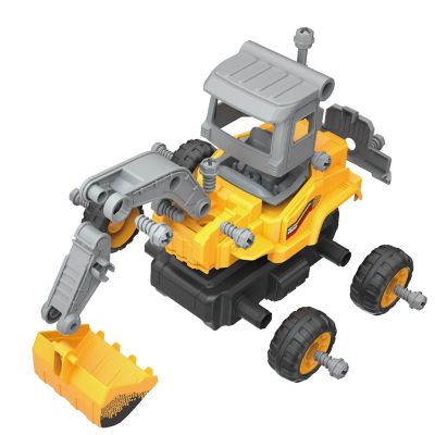 Construct A Truck 2.0 Excavator. Remote Control Take Apart Truck Image 1