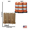 Construction Barrel Life-Size Cardboard Stand-Ups Image 2