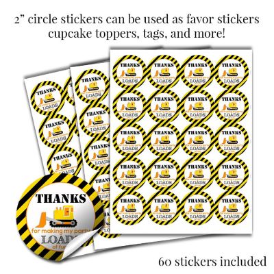 Construction Digger Sticker Bundle 429pc. by AmandaCreation Image 3