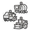 Construction Suncatchers - 24 Pc. Image 1