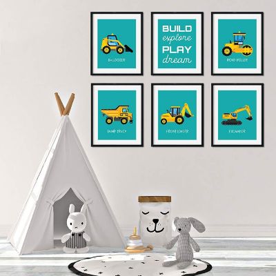 Construction Trucks Dream 6Pk 8.5x11in Image 3