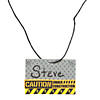 Construction VBS Name Tag Necklace Craft Kit - Makes 12 Image 1