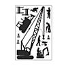 Construction Window Clings - 2 Pc. Image 1