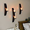 Contemporary Candle Wall Sconce (Set Of 3) 14" Tall Image 4