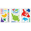 Continent Mini Bulletin Board Set - Less Than Perfect Image 1