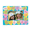 Conversation Heart Picture Frame Craft Kit - Makes 12 Image 1