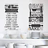 Cooking Conversions Peel &amp; Stick Wall Decals Image 1