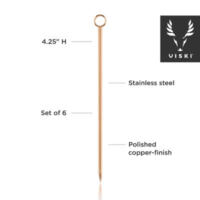 Copper Cocktail Picks Image 3