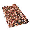 Copper Metallic Floral Sheeting Backdrop Image 1