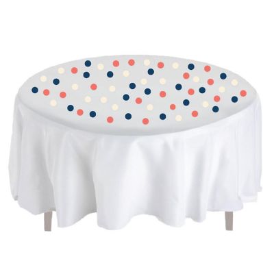 Coral Navy Ivory Confetti, 180-Pack Image 2