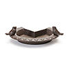 Corner Bird Feeder 8"D X 2.5"H Cast Iron Image 1