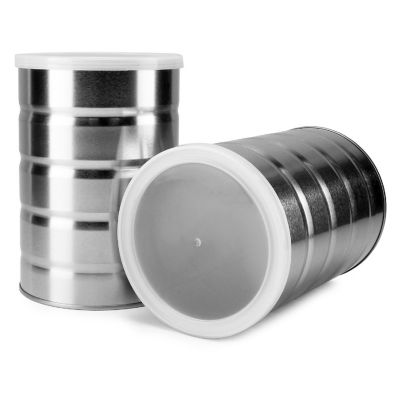 Cornucopia Empty Coffee Cans (4-Pack); Metal Cans for Kitchen Storage, Coffee Packaging and Arts &amp; Crafts Image 1