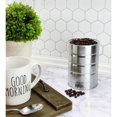 Cornucopia Empty Coffee Cans (4-Pack); Metal Cans for Kitchen Storage, Coffee Packaging and Arts &amp; Crafts Image 2