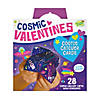 Cosmic Cootie Catcher Super Fun Pack of 28 Valentine Cards & Envelopes Image 1