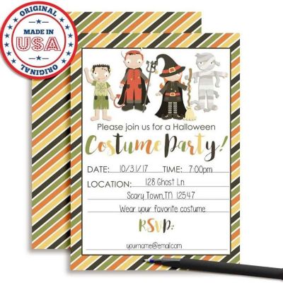 Costume Party Invitations 40pc. by AmandaCreation Image 1