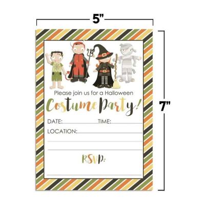 Costume Party Invitations 40pc. by AmandaCreation Image 3