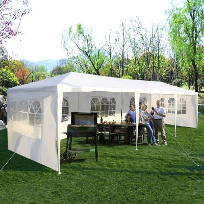 Costway 10'x30' Party Wedding Outdoor Patio Tent Canopy Heavy duty Gazebo Pavilion Event Image 2