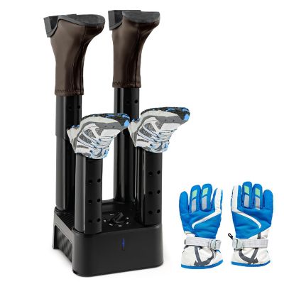 Costway 4 Shoe Electric Dryer W/ Timer, Fan For Boot Glove Prevent Odor Mold & Bacteria Image 1